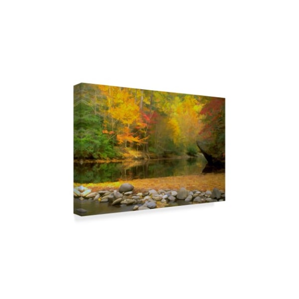 J.D. Mcfarlan 'Little River' Canvas Art,22x32